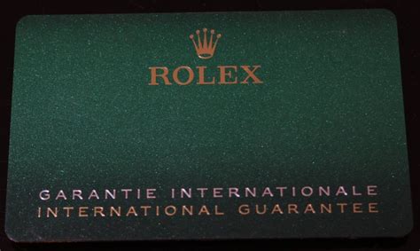 come certificare un rolex|rolex international guarantee.